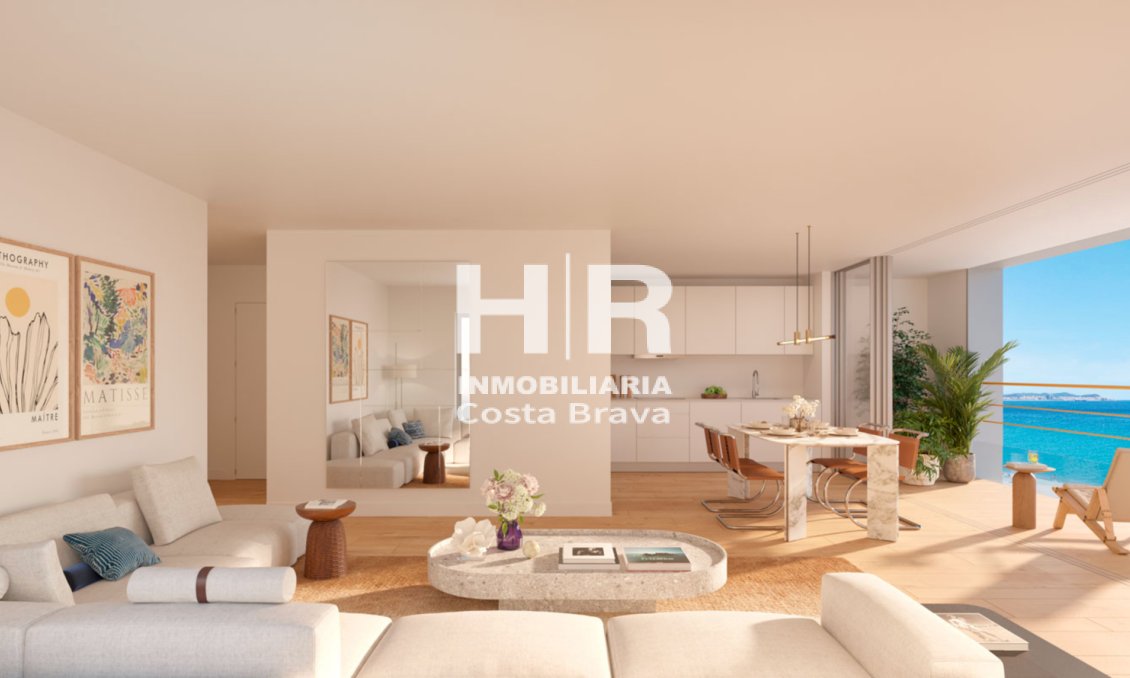 Obra nueva - Apartamento / piso - Platja D'Aro - Primera línea de mar