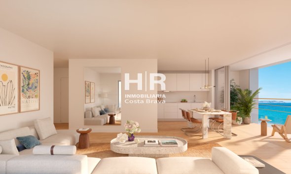 Obra nueva - Apartamento / piso - Platja D'Aro - Primera línea de mar