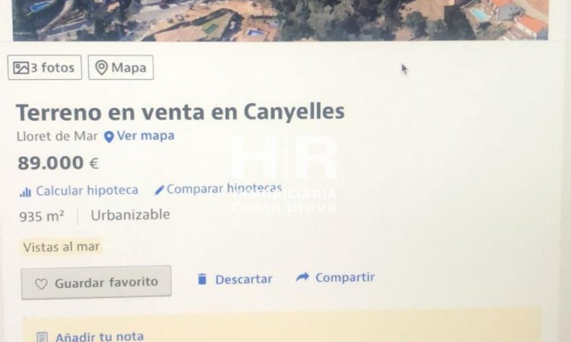 Venta - Parcela / Terreno - Lloret de Mar